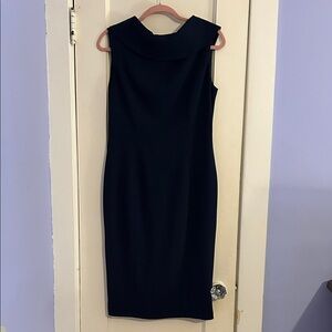Adrianna Papell Navy Cocktail Dress